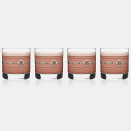 Vaso De Whiskey Cañón de arenisca suroeste y Conchos