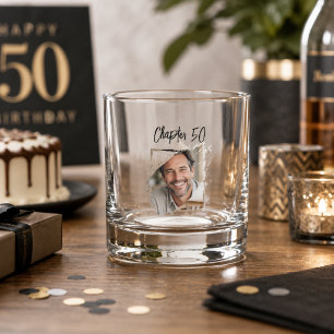 Vaso De Whiskey Capítulo de cumpleaños número 50
