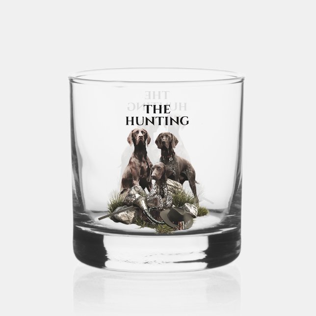 Vaso De Whiskey Caza (Reverso )