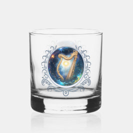 Vaso De Whiskey Celestial Harp of the Moonbound Skies. 