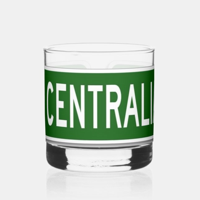 Vaso De Whiskey Centralia PA (Izquierda)