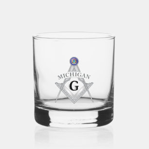 Vaso De Whiskey Centro de masonería del estado de Michigan