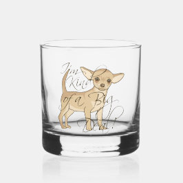 Vaso De Whiskey Chihuahua Soy un gran negocio