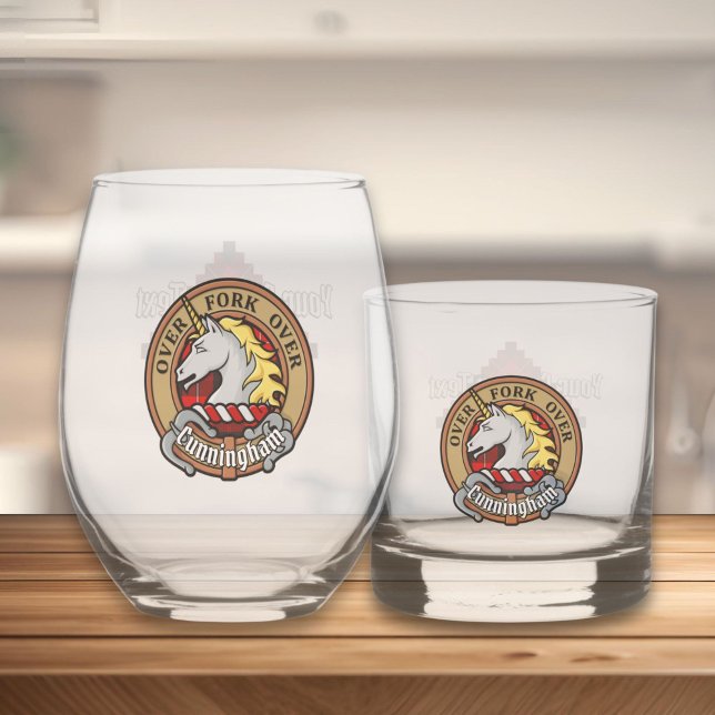 Vaso De Whiskey Clan Cunningham Escudo por Tartán (Subido por el creador)