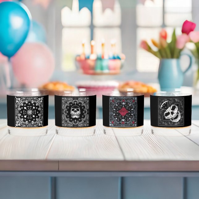 Vaso De Whiskey clase de cráneo (Insitu (Baby Shower))