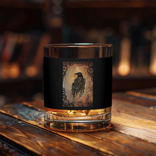 Vaso De Whiskey Clockwork Raven