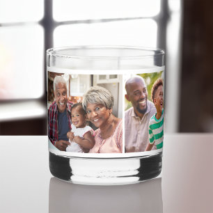 Vaso De Whiskey Collage de fotos Abuelo 5