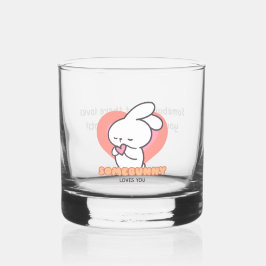 Vaso De Whiskey Conejo Cute: Algunos conejitos te aman