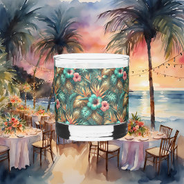 Vaso De Whiskey Copa de Roca Elegancia Tropical