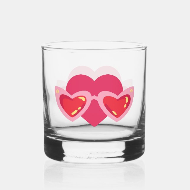 Vaso De Whiskey Corazón (Anverso)