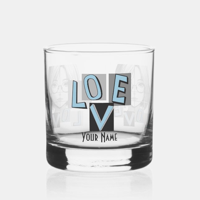 Vaso De Whiskey Corazón 24 (Izquierda)