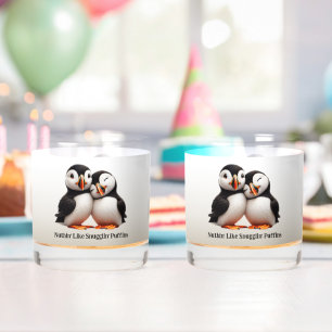 Vaso De Whiskey Cosas como los Puffins de Snugglin