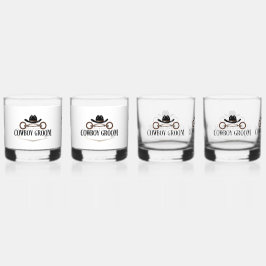 Vaso De Whiskey Cowboy Groom
