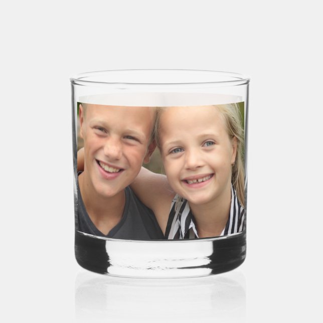 Vaso De Whiskey Crea tu propia foto (Reverso )