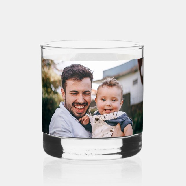 Vaso De Whiskey Crea tu propia foto  (Anverso)