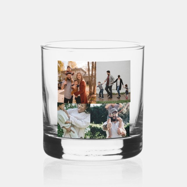 Vaso De Whiskey Custom 4 Photo (Anverso)