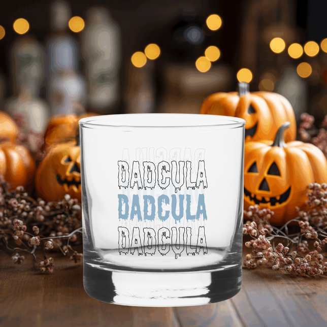 Vaso De Whiskey Dadcula Blue Halloween (Subido por el creador)