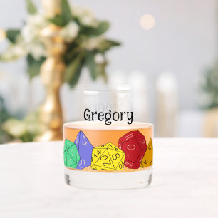 Vaso De Whiskey Dados de juegos RPG, tablero, juegos de fantasía p