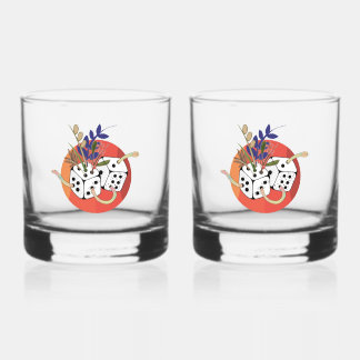 Vaso De Whiskey Dados en Universo Paralelo