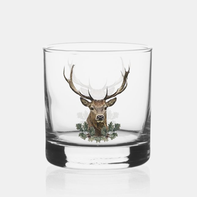 Vaso De Whiskey Deer (Anverso)