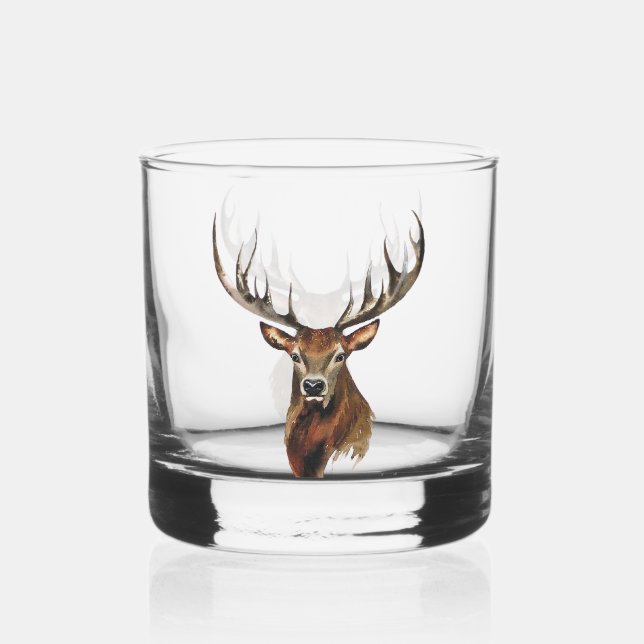 Vaso De Whiskey Deer (Anverso)