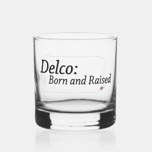 Vaso De Whiskey Delco nacido y criado