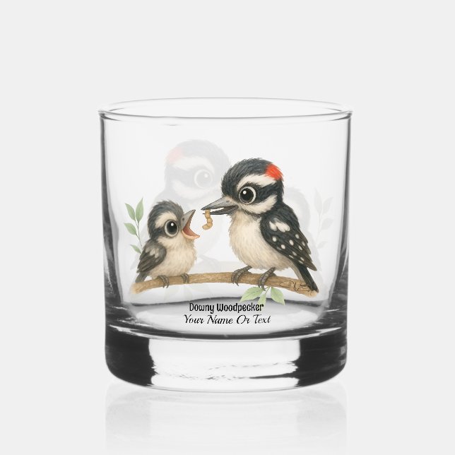 Vaso De Whiskey Delightny Woodpecker (Anverso)