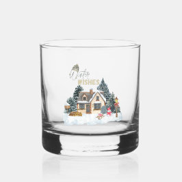 Vaso De Whiskey Deseos de Invierno