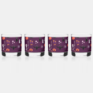 Vaso De Whiskey Día de las Brujas