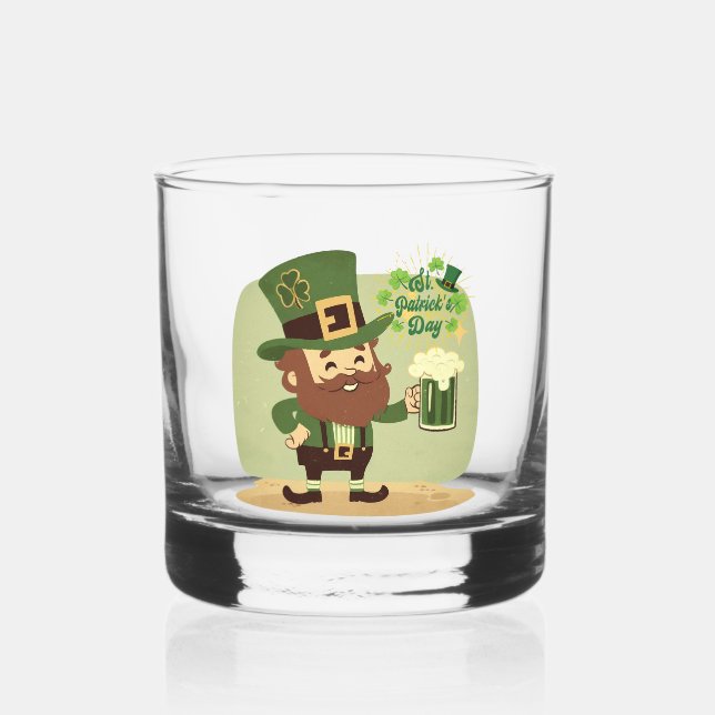 Vaso De Whiskey Día de San Patricio (Reverso )