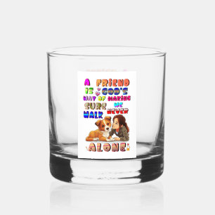 Vaso De Whiskey Dioses amigos forma de asegurarse de que nunca cam