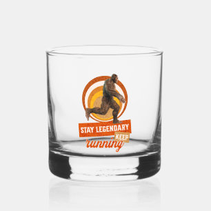 Vaso De Whiskey Divertida Motivación para Correr de Bigfoot
