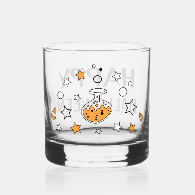 Vaso De Whiskey doodle de frasco de poción (Anverso)