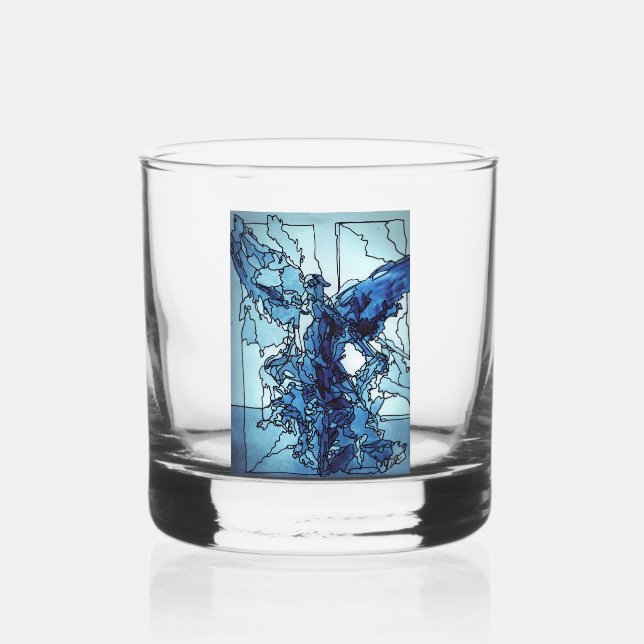 Vaso De Whiskey Drinkware Set Blue Angel (Anverso)