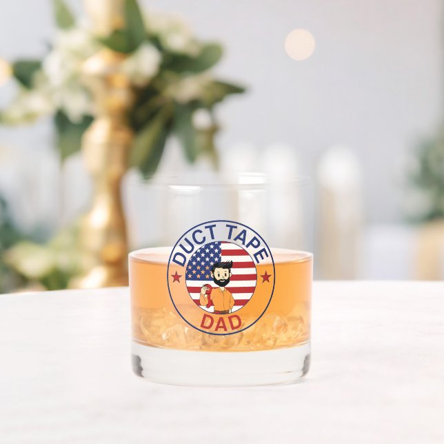 Vaso De Whiskey Duct Tape Dad - Whiskey Glass (Insitu (Boda))