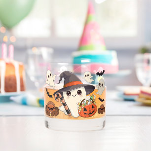 Vaso De Whiskey Dulce Fantasma de Halloween al Estilo Kawaii