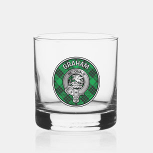 Vaso De Whiskey [EDIT] Clan Graham Escudo y Tartán