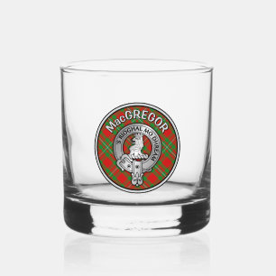 Vaso De Whiskey [EDIT] Clan MacGregor Escudo y Tartán