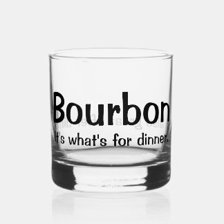 Vaso De Whiskey El bourbon es delicioso