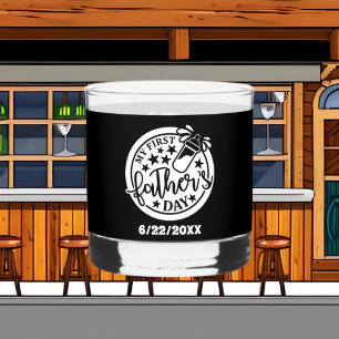 Vaso De Whiskey El primer día del padre agrega fecha