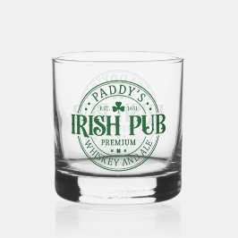 Vaso De Whiskey El pub irlandés Classic St Patrick's Day Paddy