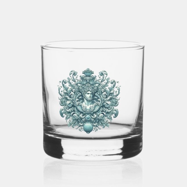 Vaso De Whiskey El rey de Aquamarin. (Reverso )