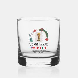 Vaso De Whiskey Elegante Copa Mundial de la FIFA 2026