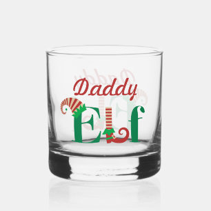 Vaso De Whiskey Elfo Personalizado Navidad