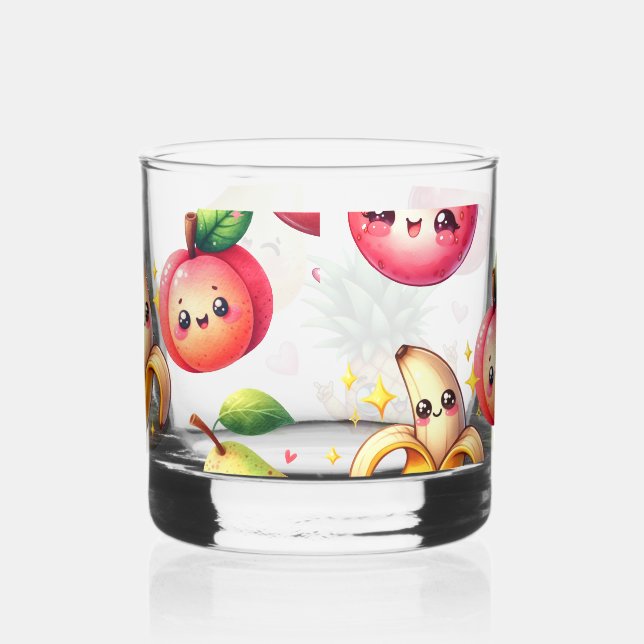 Vaso De Whiskey Ensalada de Frutas (Derecha)