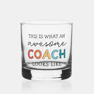 Vaso De Whiskey Entrenador divertido e impactante entrenador