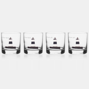 Vaso De Whiskey Erie Pierhead Light glass