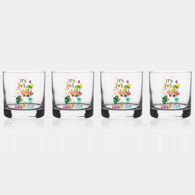 Vaso De Whiskey Es una alegría Cinco De Mayo (Anverso)