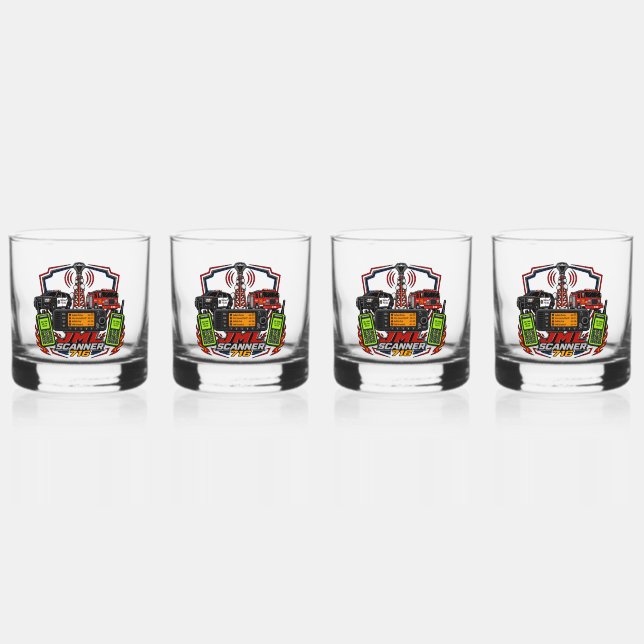 Vaso De Whiskey Escáner JML 716 Cristal (Anverso)
