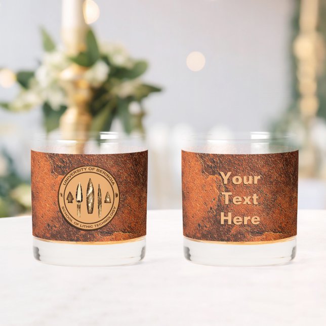 Vaso De Whiskey Escuela Beringia de Tecnología Lítica (Insitu (Boda))